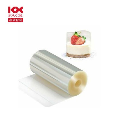 Oem Food Grade Cake Collar Roll,Mousse Chocolate Cake Surrounding Edge Plastic Wrapping Tape For Baking's Diy Decorating Films