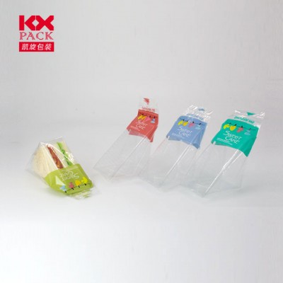 Plastic Packaging Bag For Food Sandwich Bakery Bag